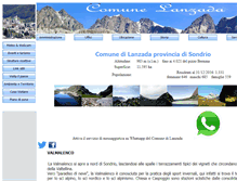 Tablet Screenshot of comunelanzada.it